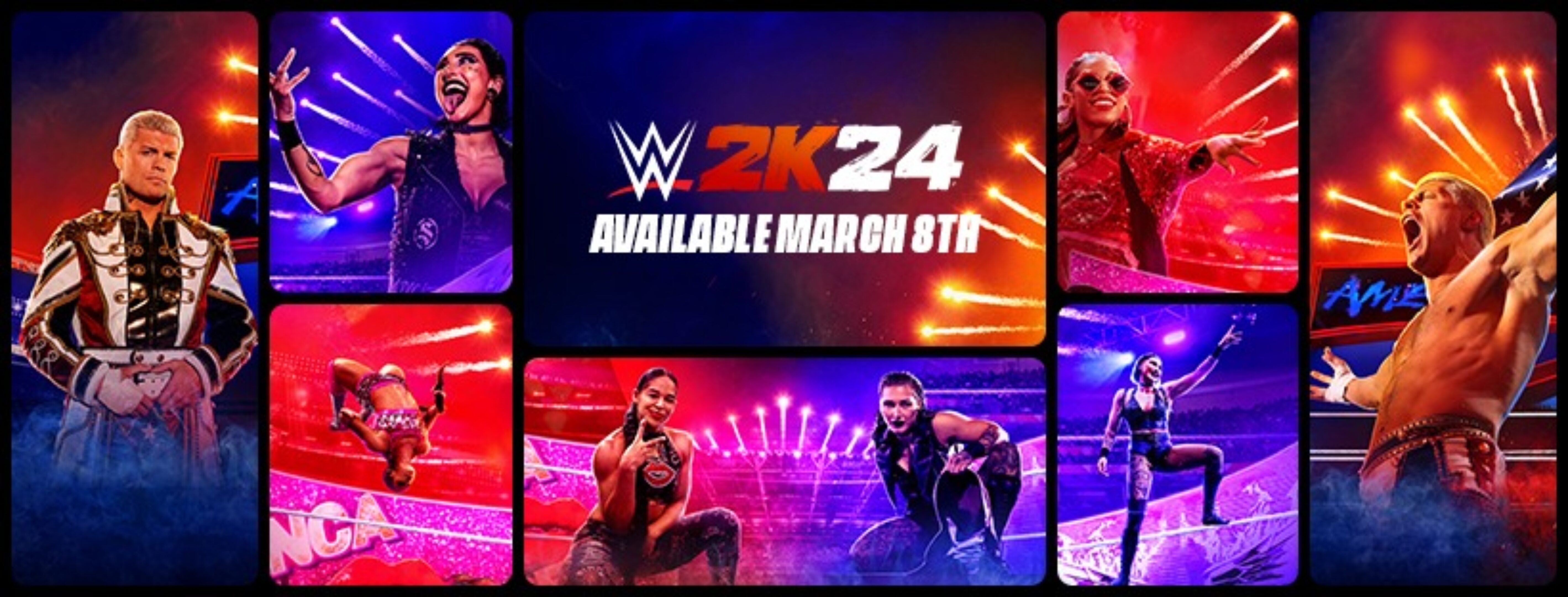 WWE 2K24 Edición Cuarenta años de WrestleMania Cuenta Compartida Xbox One Xbox Series