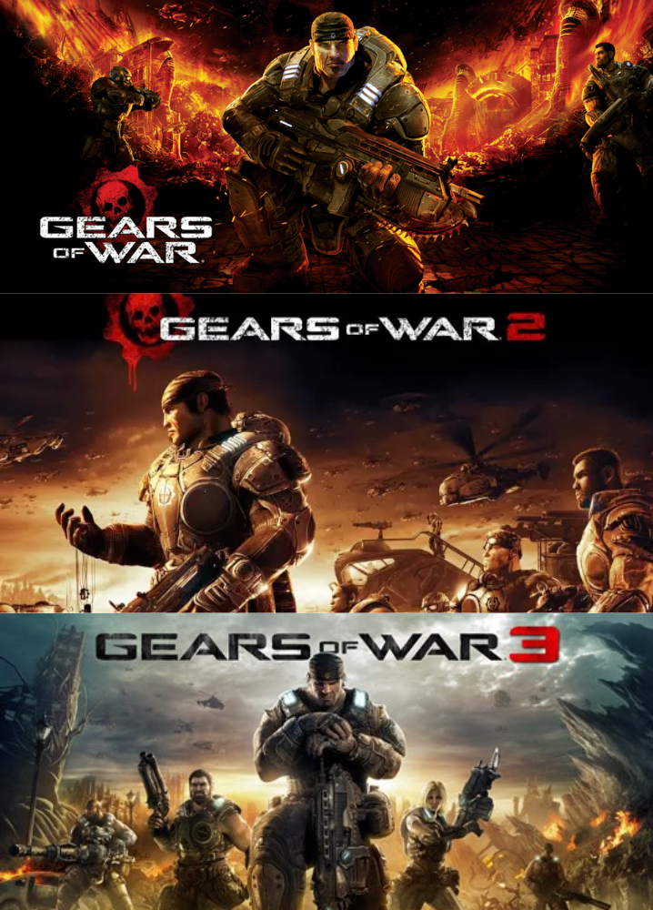 Lote: Gears Of War Licencia Xbox 360