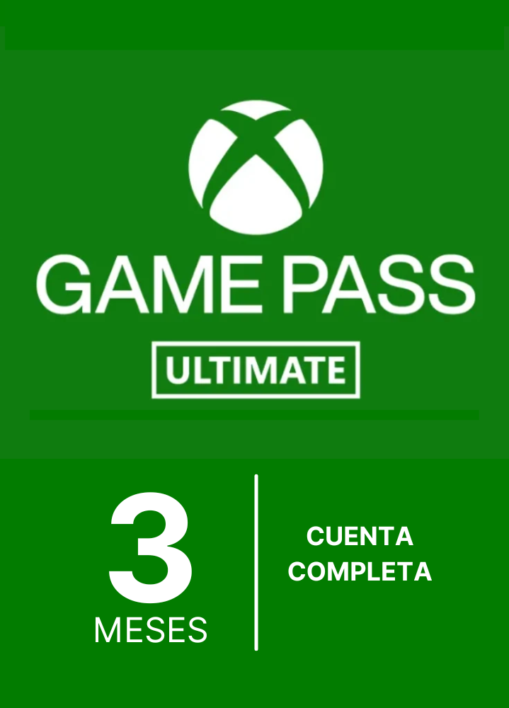 Xbox Game Pass Ultimate 3 Meses Cuenta Completa Xbox One Xbox Series Windows 10
