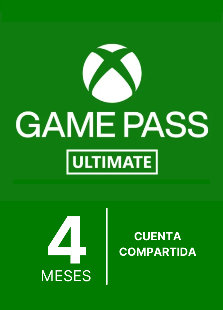 Xbox Game Pass Ultimate 4 Meses Cuenta Compartida Xbox One Xbox Series Windows 10