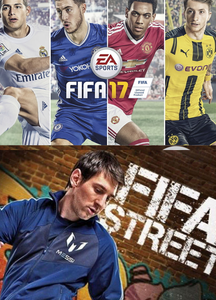 STARTER PACK: FIFA 17 + FIFA STREET Cuenta Compartida Xbox 360