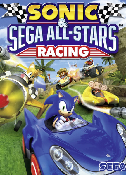 Xbox 360 Sonic All Stars Racing Sonic Sega All-Stars Racing Xbox