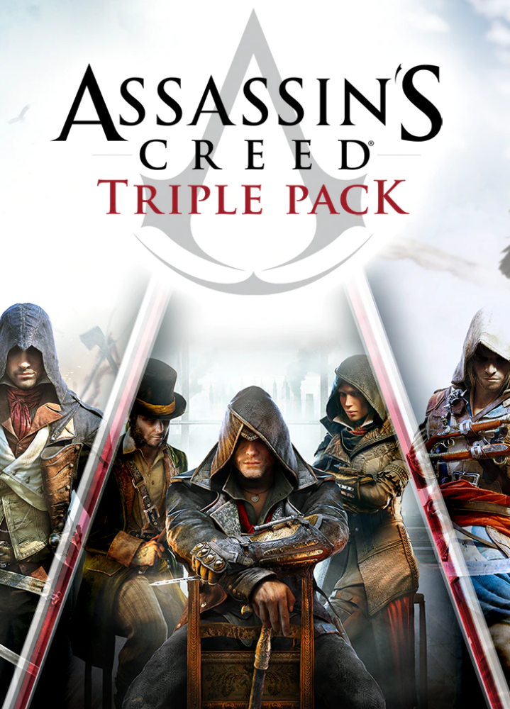 Assassin's Creed Triple Pack: Black Flag, Unity y Syndicate Cuenta Compartida Xbox One Xbox Series
