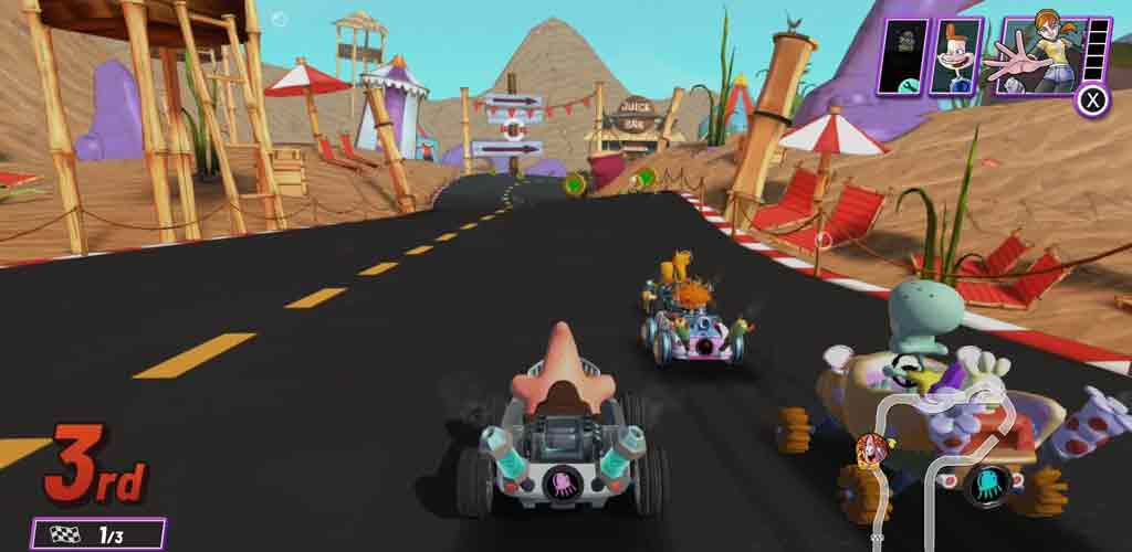 Nickelodeon: Kart Racers Cuenta Compartida Xbox One Xbox Series