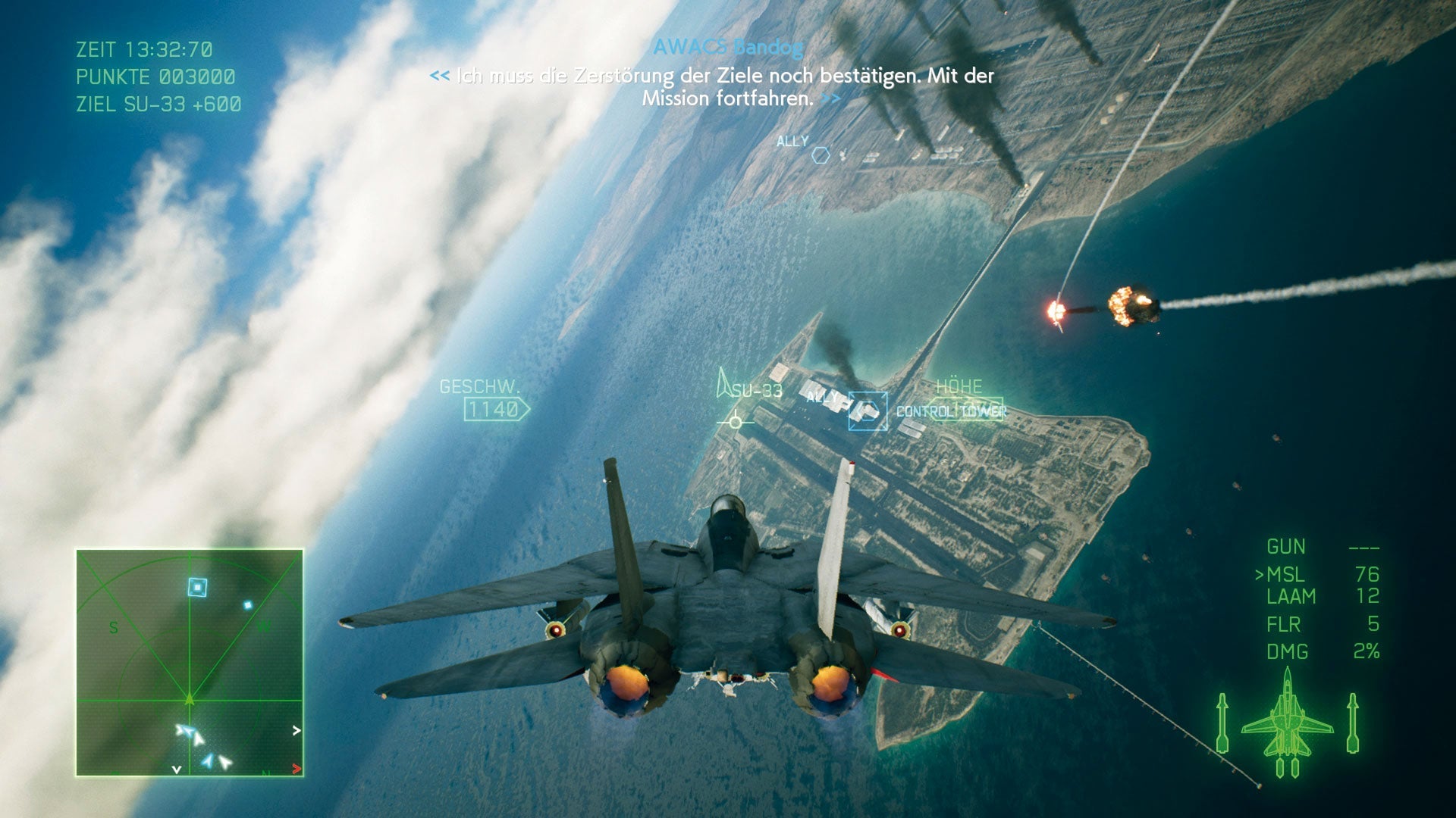 ACE COMBAT™ 7: SKIES UNKNOWN - TOP GUN: Maverick Edition Cuenta Principal Xbox One Xbox Series