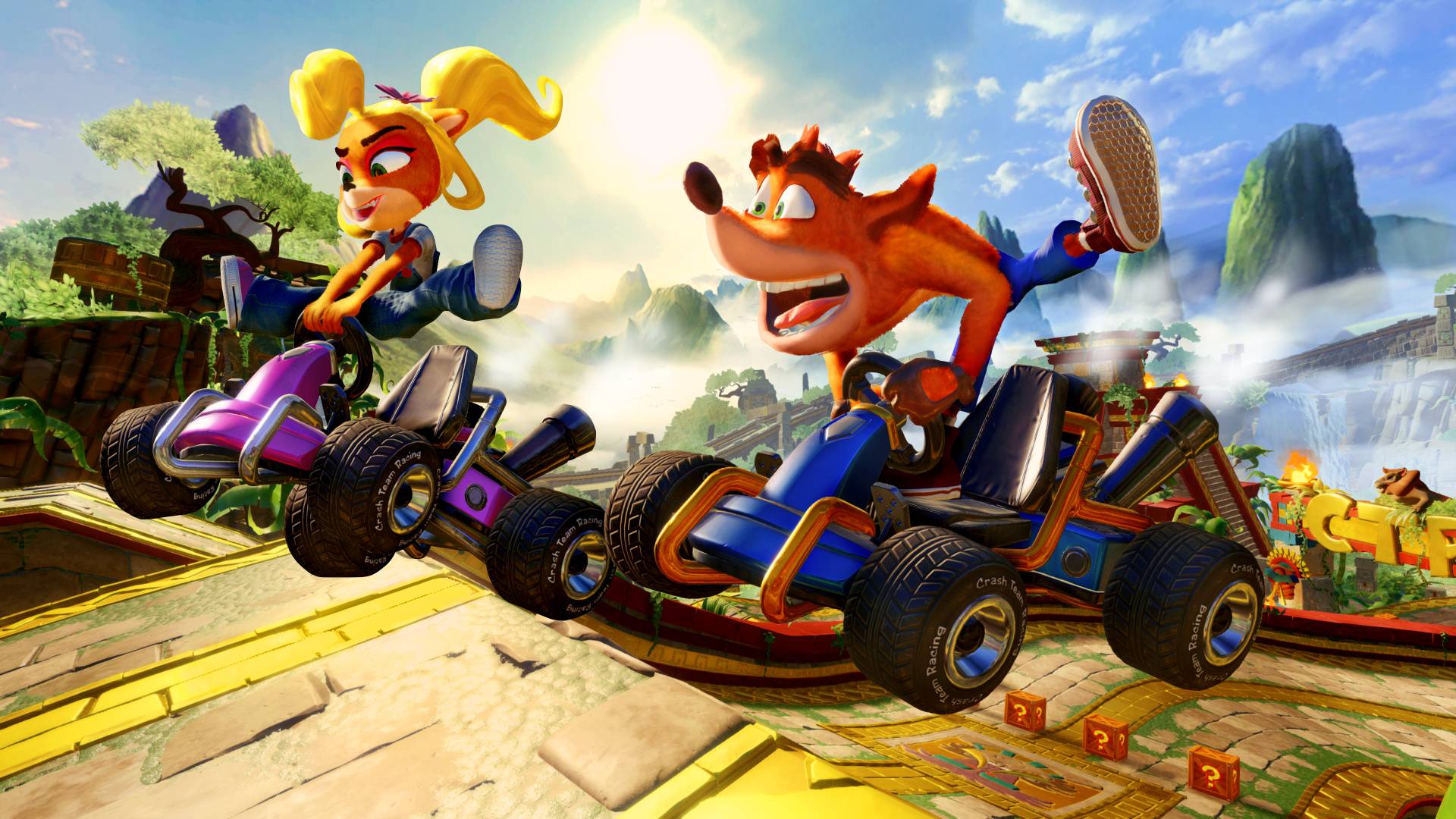 Lote Crash Bandicoot N Sane Trilogy + CTR Nitro Fueled Cuenta Compartida Xbox One Xbox Series