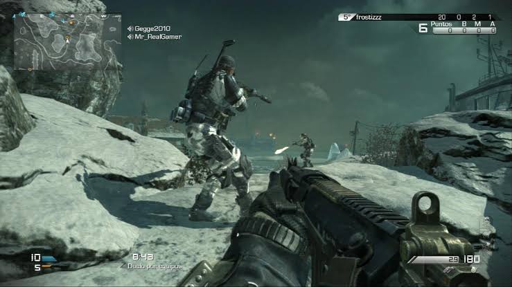 Call Of Duty Ghosts Licencia Xbox 360