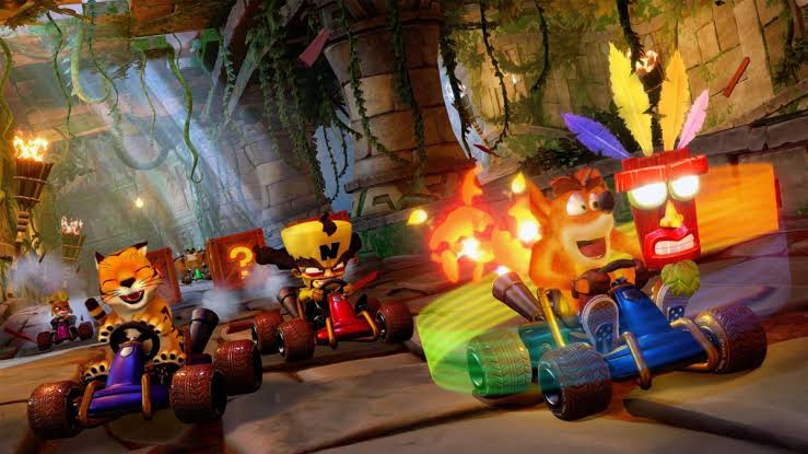 Lote Crash Bandicoot N Sane Trilogy + CTR Nitro Fueled Código Digital Xbox One Xbox Series