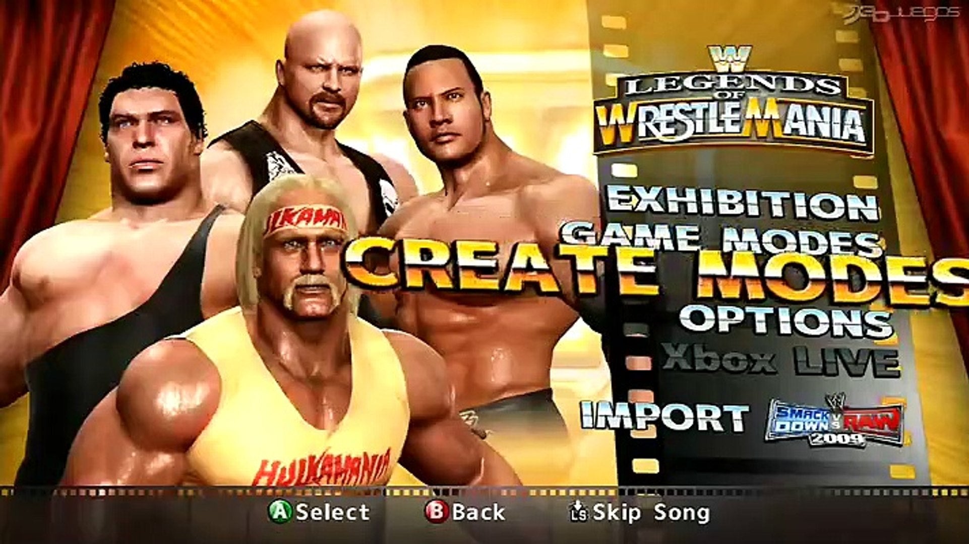 WWE Legends Of WrestleMania Cuenta Compartida Xbox 360